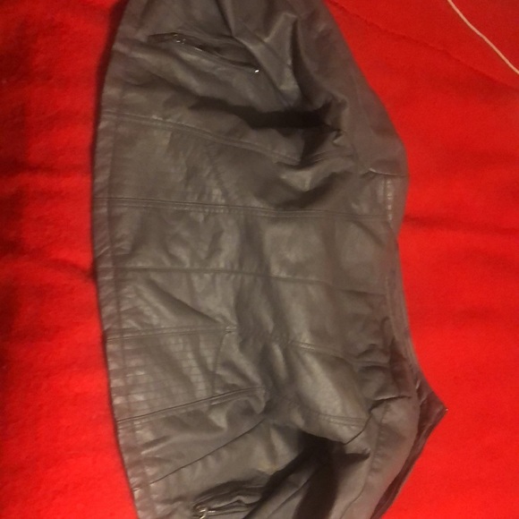 JZ Leather jacket/ never worn/ great condition/ grey/ medium/ woman’s - Picture 4 of 8